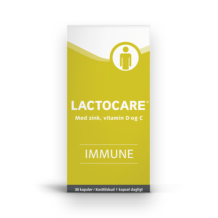 Lactocare® Immun mælkesyrebakterier I Støtter Immunforsvaret