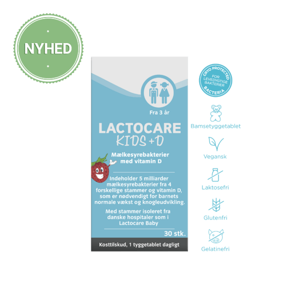 Lactocare Kids+D Nyhed