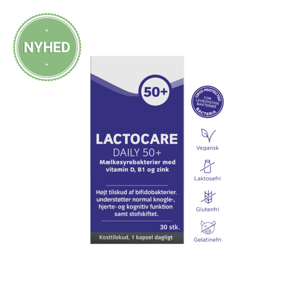 Lactocare daily 50+ Nyhed